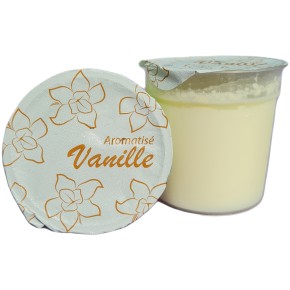 Yaourt aromatisé vanille