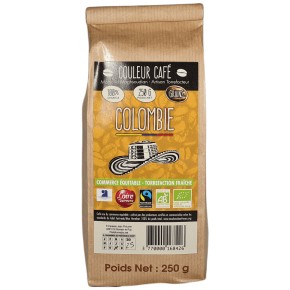 Café grains bio Colombie 250 g
