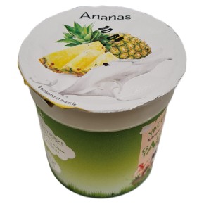 Yaourt fruits ananas