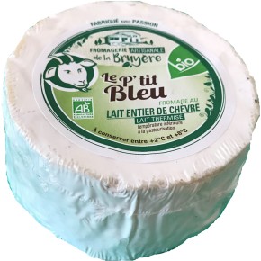 Le P'tit Bleu de chèvre bio