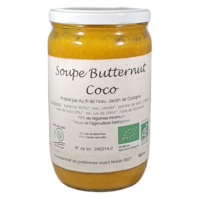 Soupe Butternut coco bio...