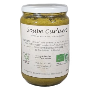 Soupe Cur'Ivert bio 680 ml