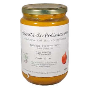 Velouté de Potimarron bio...