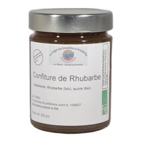 Confiture de Rhubarbe 320g