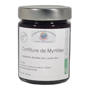 Confiture de Myrtilles 320g