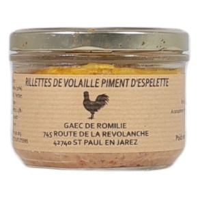 Rillettes de volaille au...