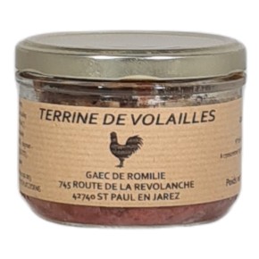 Terrine de volailles 180g